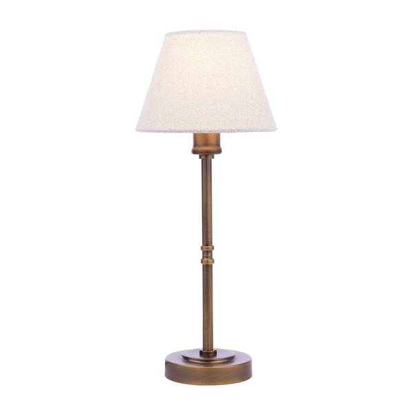(image for) Laura Ashley Denston Table Lamp Antique Bronze With Shade